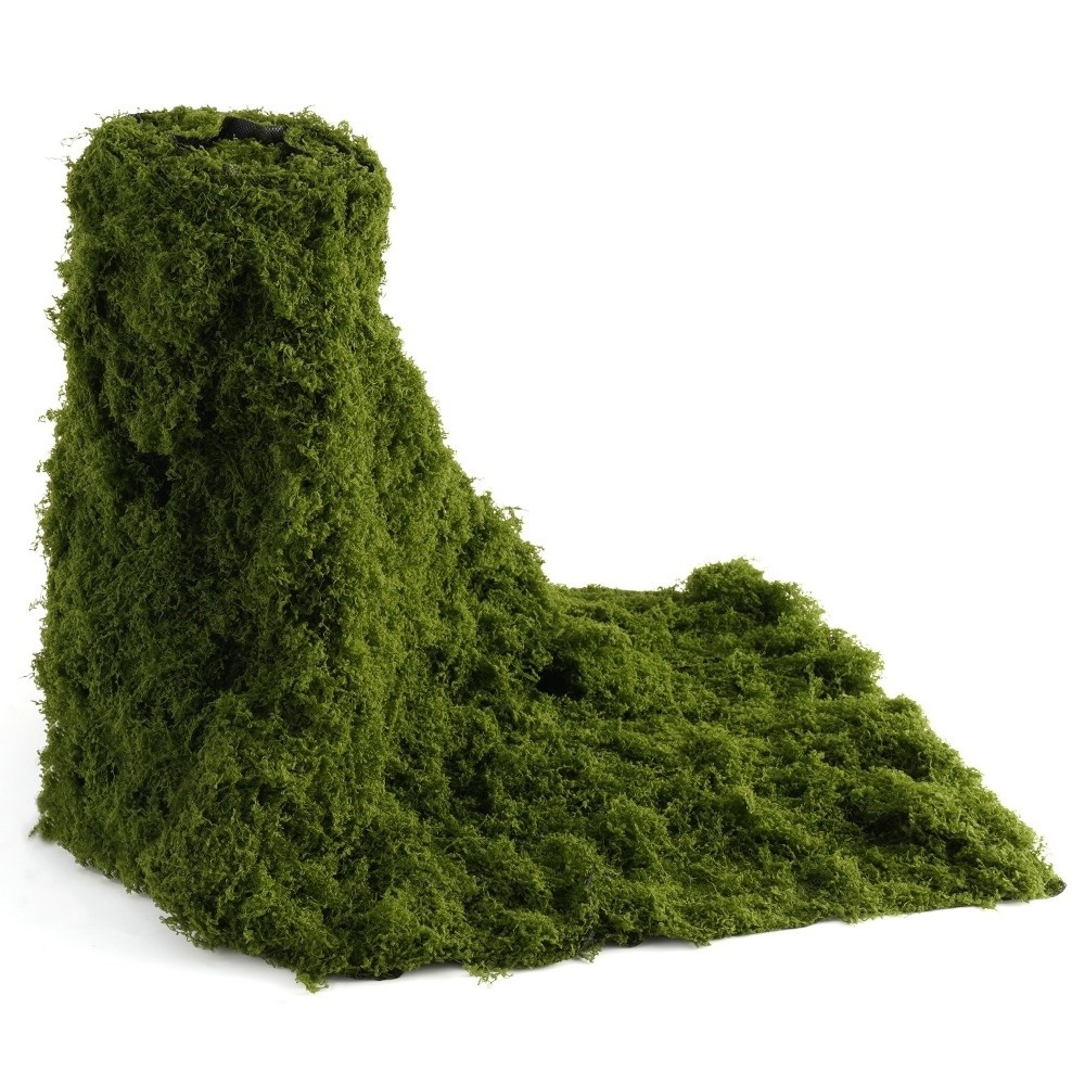 Sphagnum Moss Dry - Alfombra de Césped Artificial DIY, Duradera,