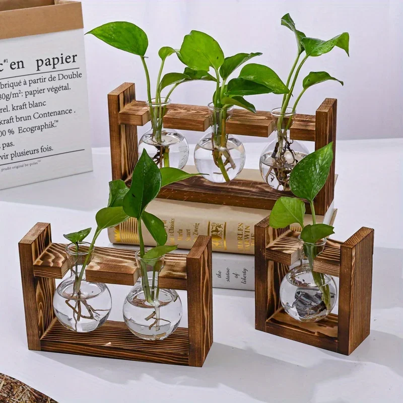 Propagation Station Vase - Maceta de vidrio de mesa, estación
