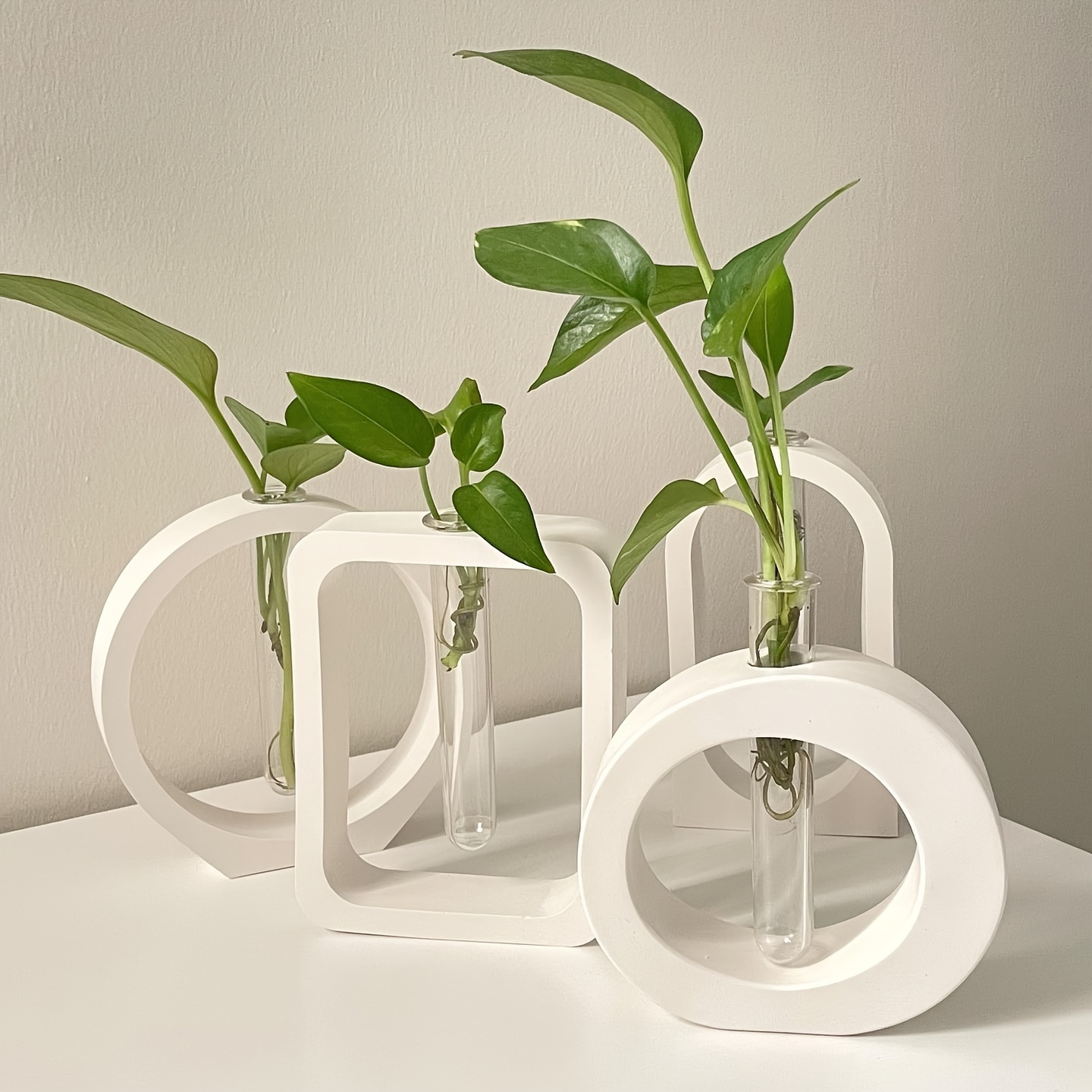 Propagation Station Vase - 4 Uds florero molde de silicona