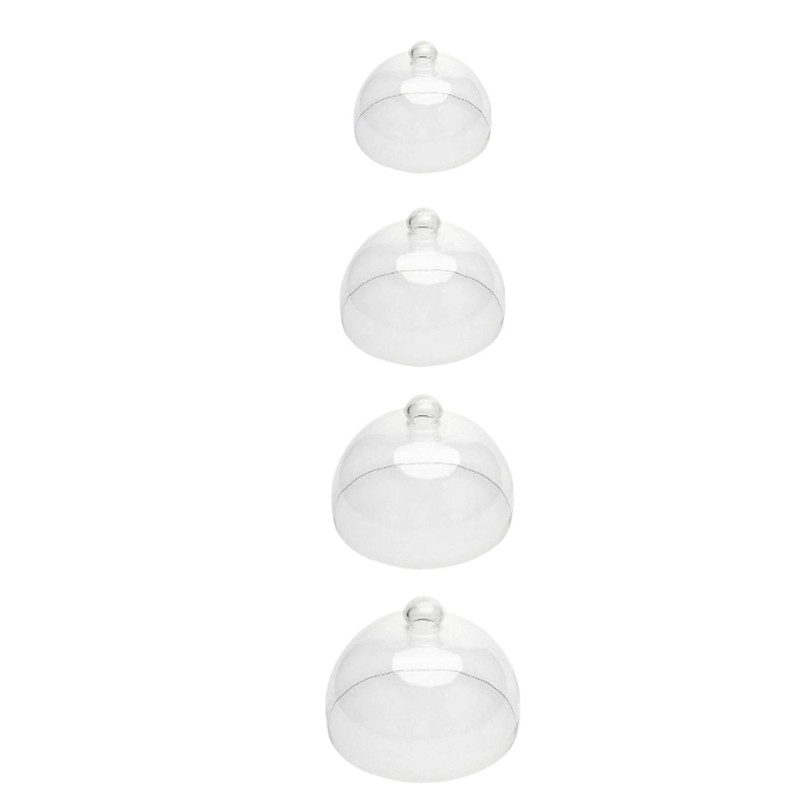Plastic Dome Clear - Cúpula de Cristal para Tartas, Cubierta