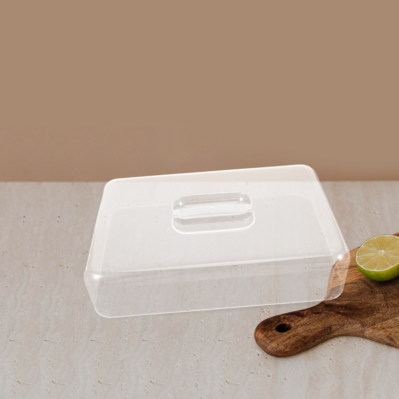 Plastic Dome Clear - 2 Piezas de Cubierta Transparente Rectangular