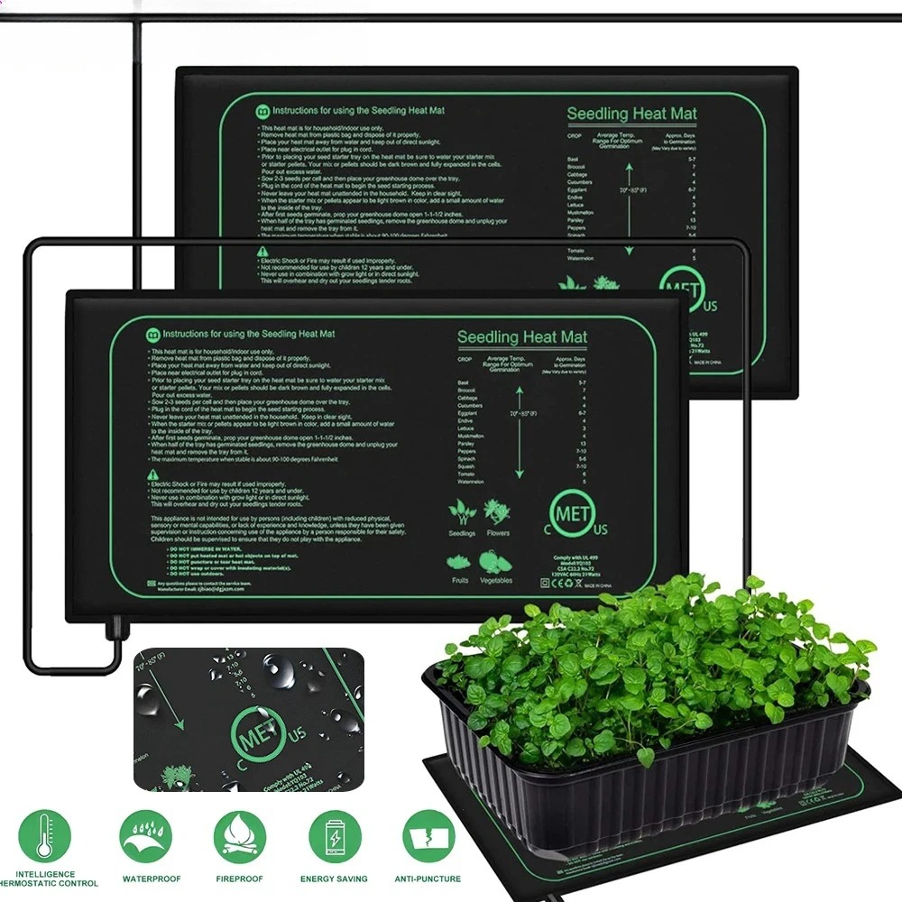 Rooting Gel Clone - Alfombrilla Térmica para Plántulas de 10/25/50CM,