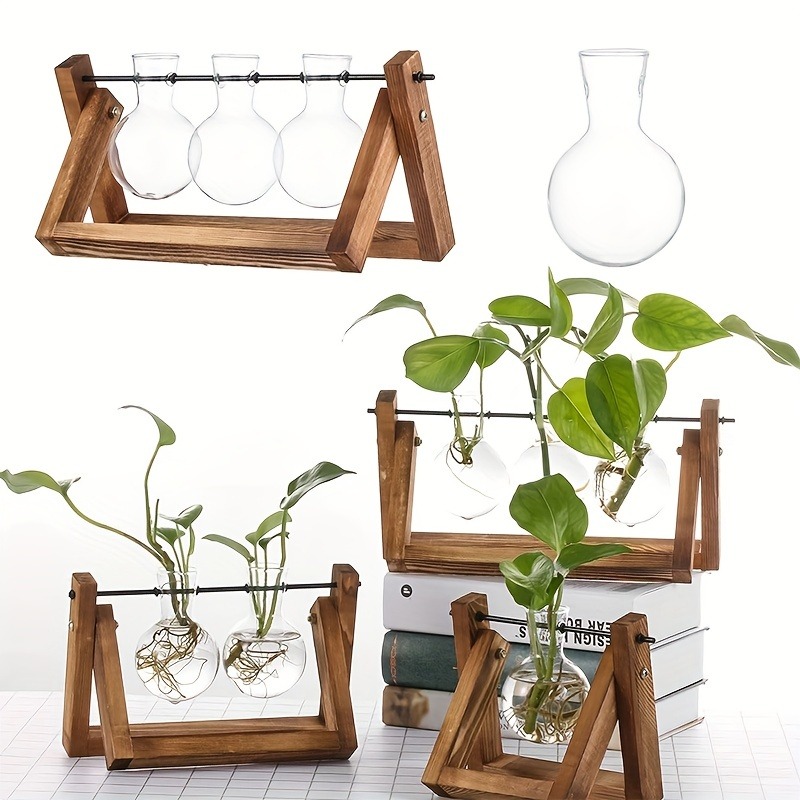 Propagation Station Vase - Maceta de vidrio de mesa, estación