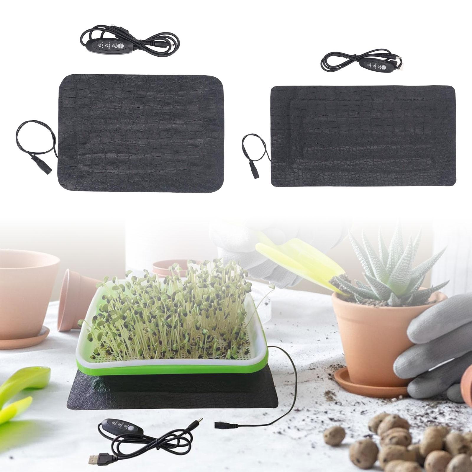Estera calefactora para planta - Heat Mat Seedling reseña y precio