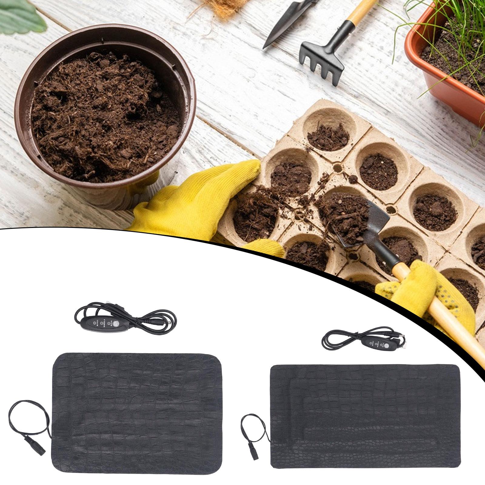 Estera calefactora para planta - Heat Mat Seedling reseña y precio