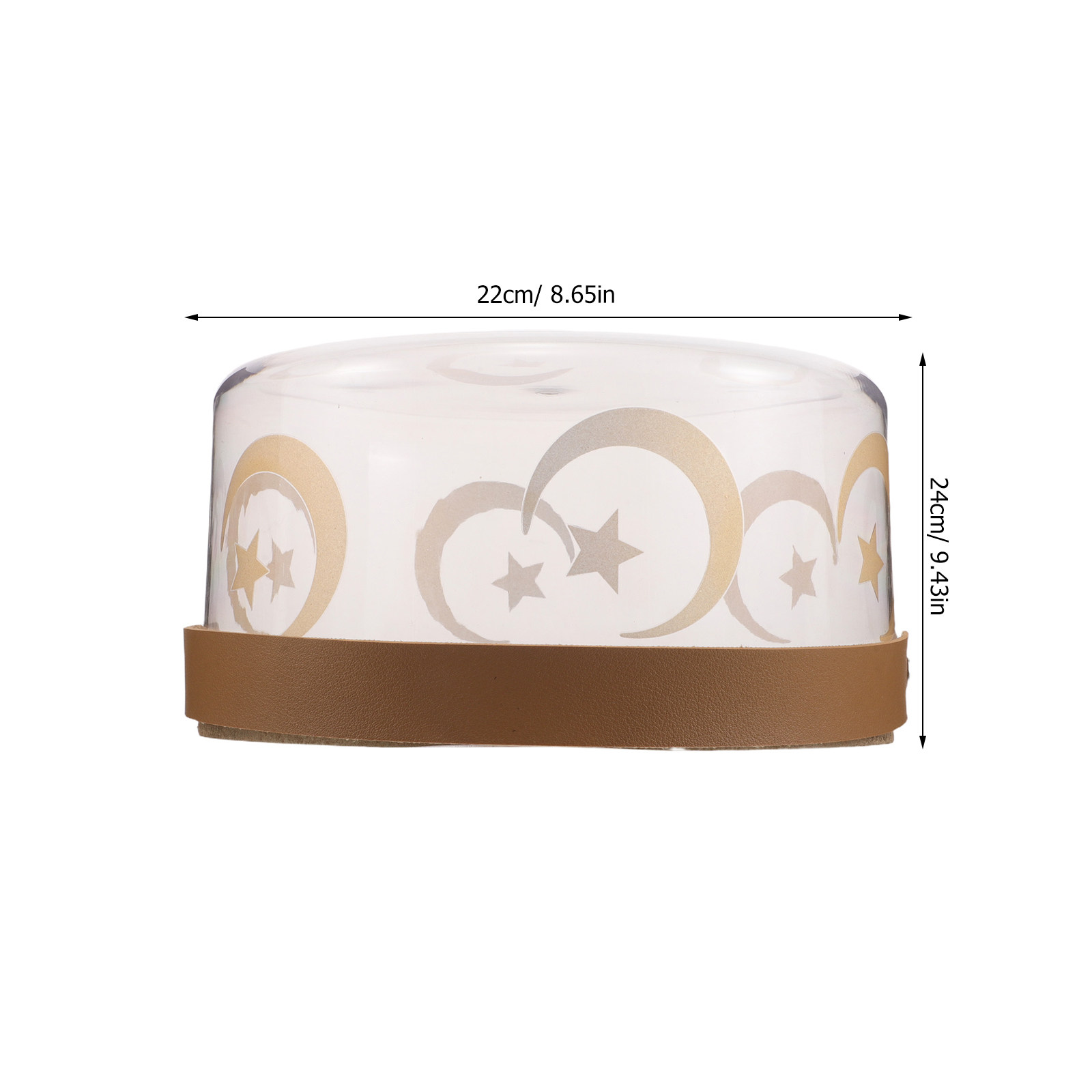 Plato para Servir Postres Esti - Plastic Dome Clear reseña y precio