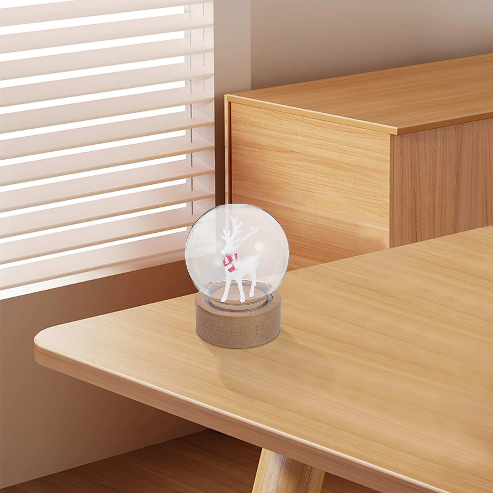 Caja de Música con Globo de Ni - Plastic Dome Clear reseña y precio