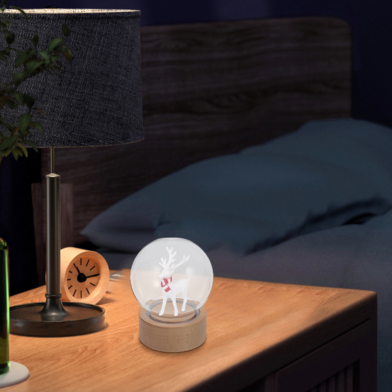 Caja de Música con Globo de Ni - Plastic Dome Clear reseña y precio