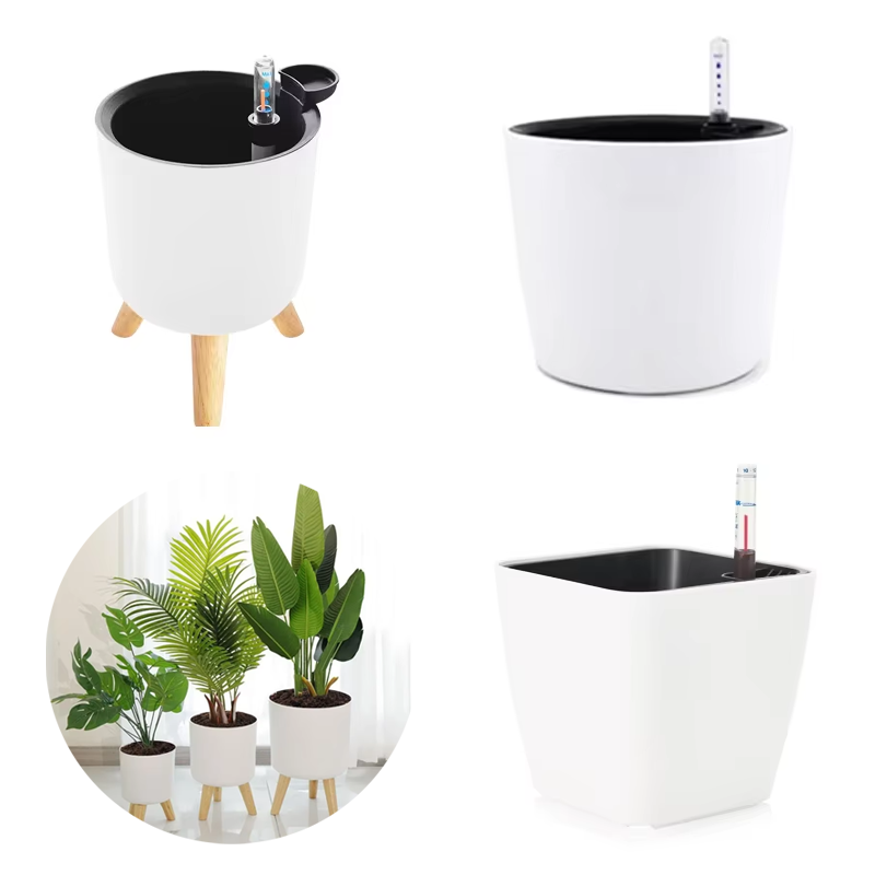 Maceta de plástico para interi - Self Watering Insert reseña y precio