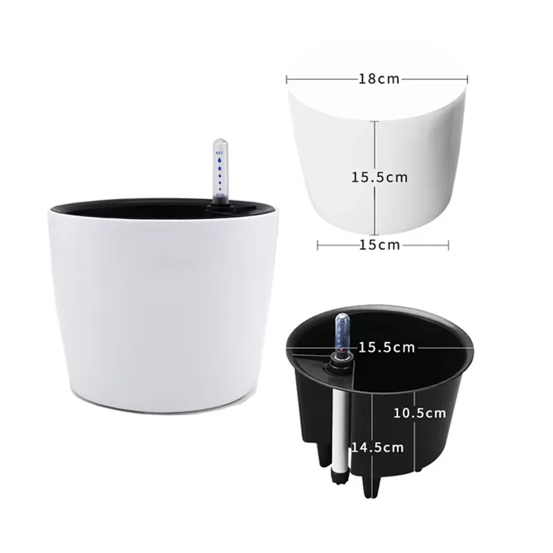 Maceta de plástico para interi - Self Watering Insert reseña y precio