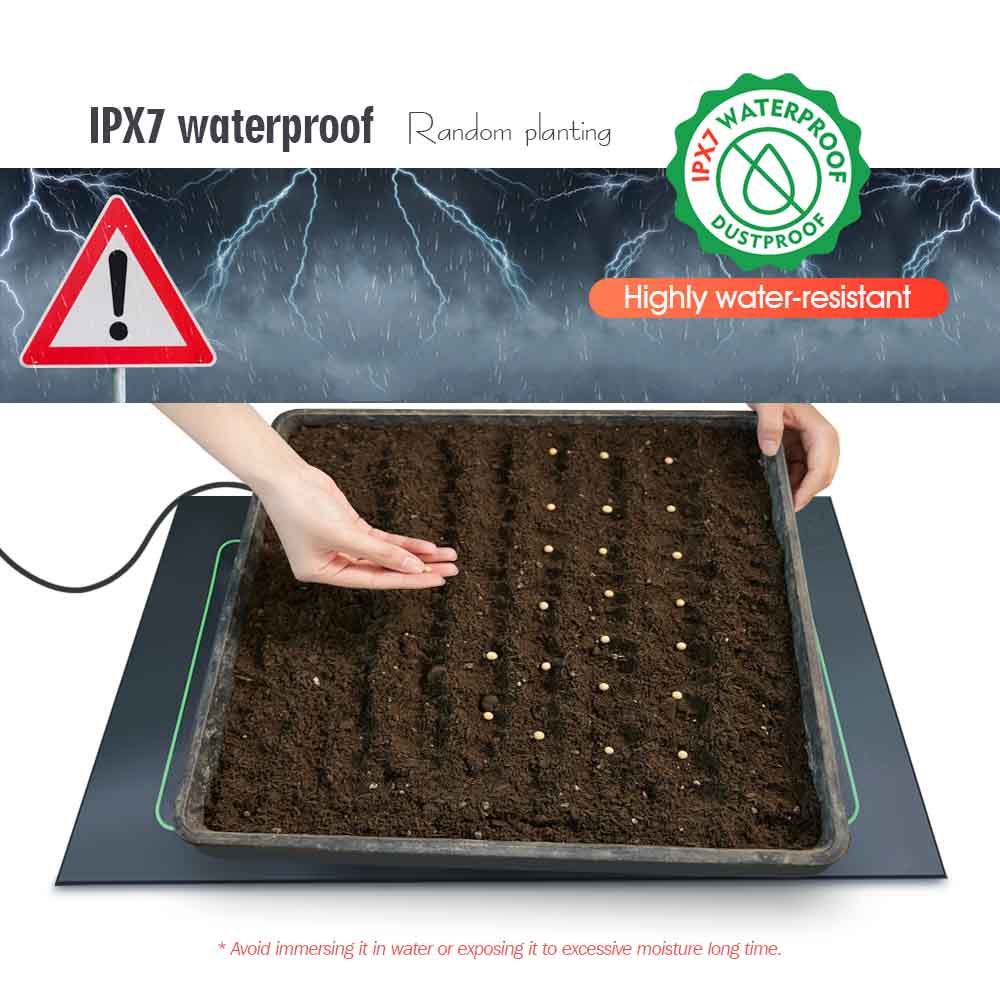 Almohadilla calefactora para p - Heat Mat Seedling reseña y precio