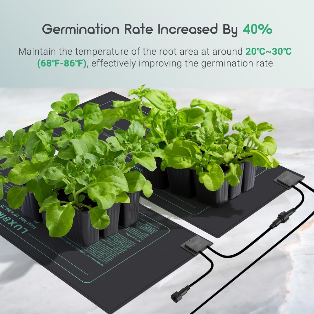 Paquete de 4 Alfombrillas Térm - Heat Mat Seedling reseña y precio