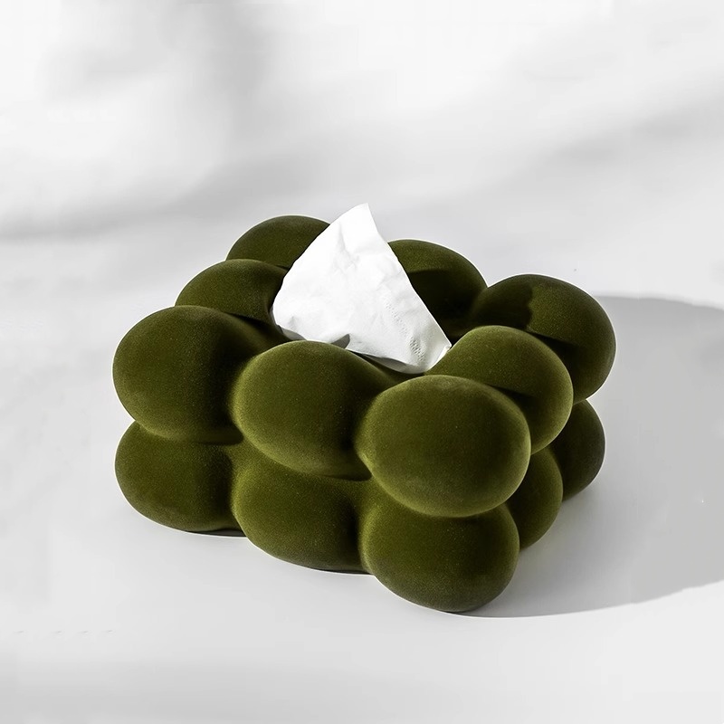 Caja de pañuelos flocada, bola - Agar Tissue Culture reseña y precio