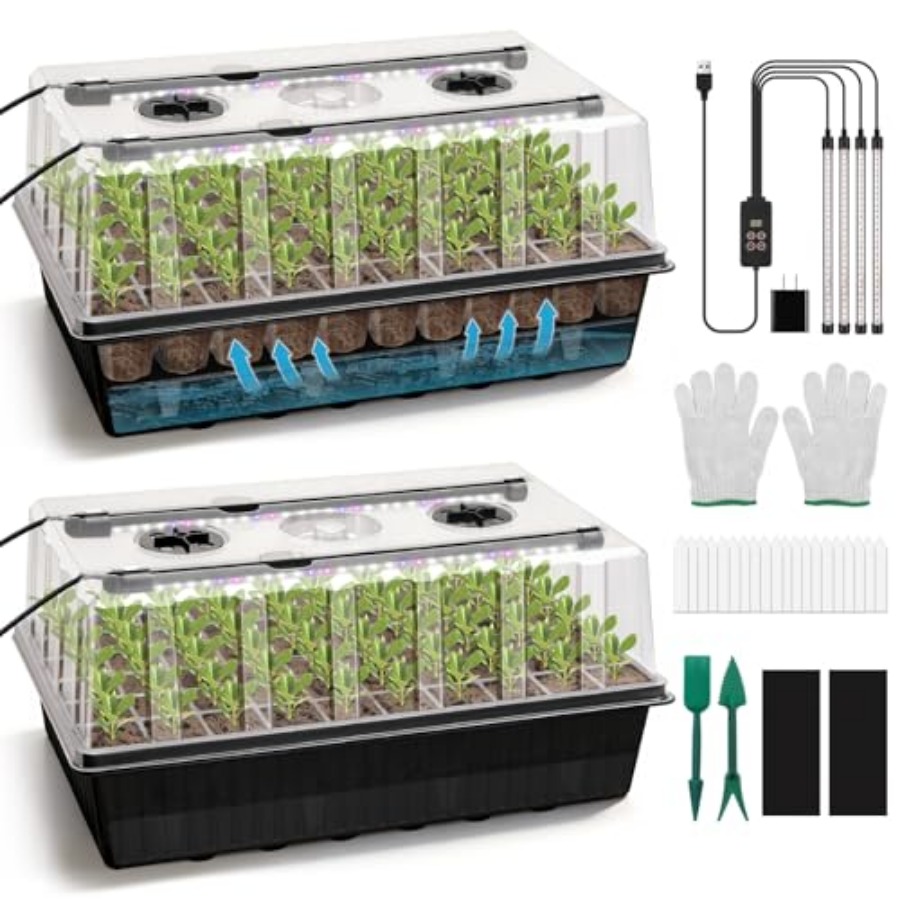 Bandeja de Germinación de Semi - Humidity Dome Kit reseña y precio
