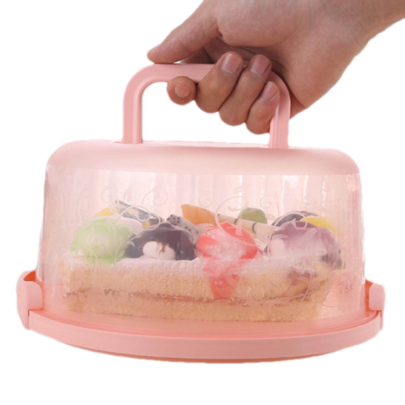 Contenedores para pasteles con - Plastic Dome Clear reseña y precio