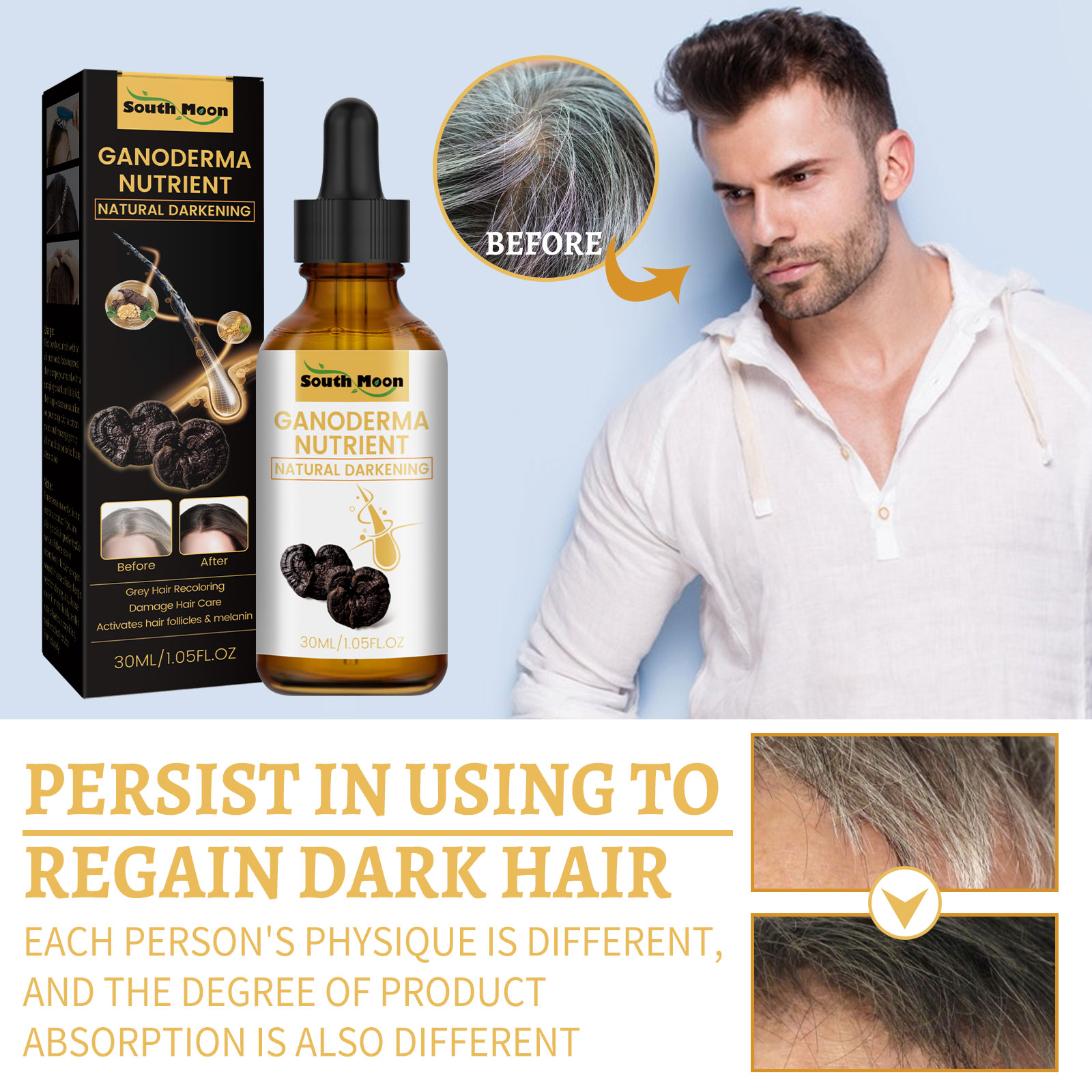 Ganoderma Lucidum negro, líqui - Root Stimulator Liquid reseña y precio