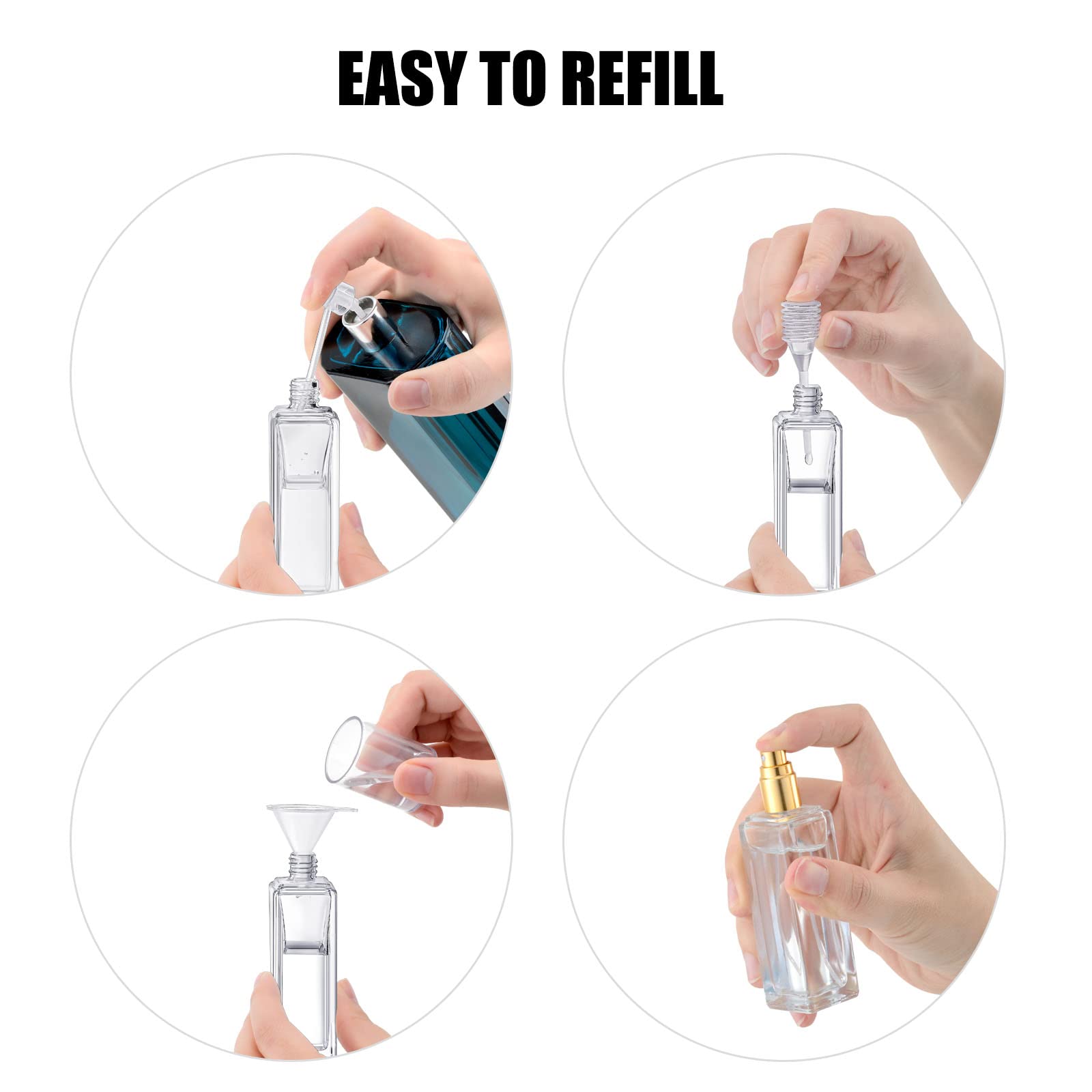 2 uds botella de Perfume Spray - Misting Bottle Fine reseña y precio