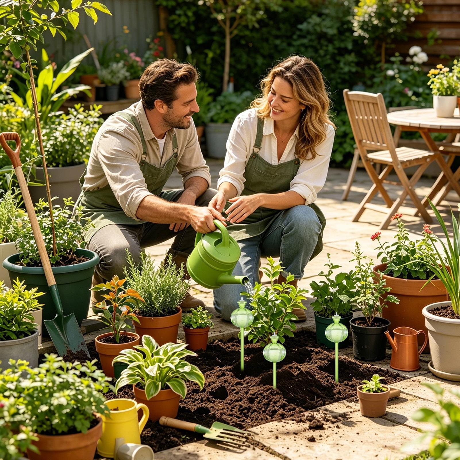 Estacas de riego para plantas, - Self Watering Insert reseña y precio
