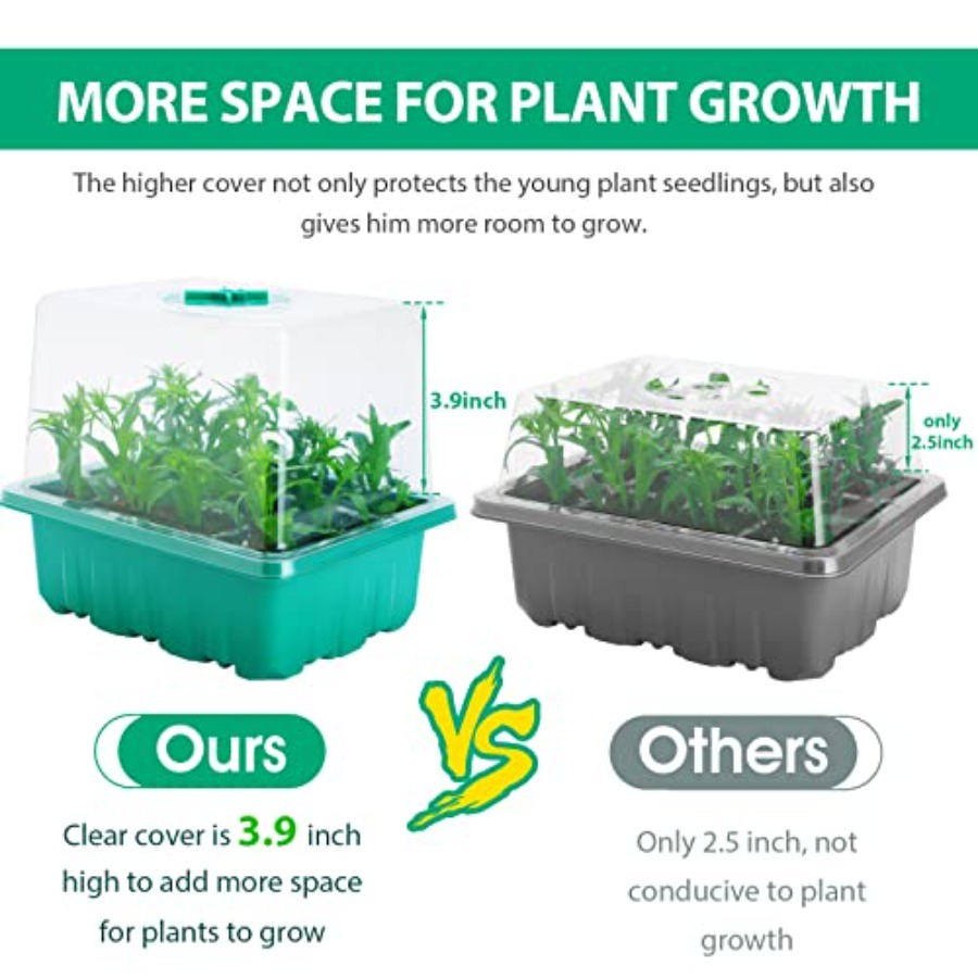 Bandeja de Germinación con Luz - Humidity Dome Kit reseña y precio